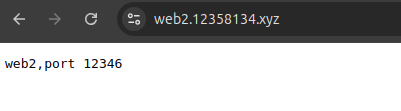 web2访问测试